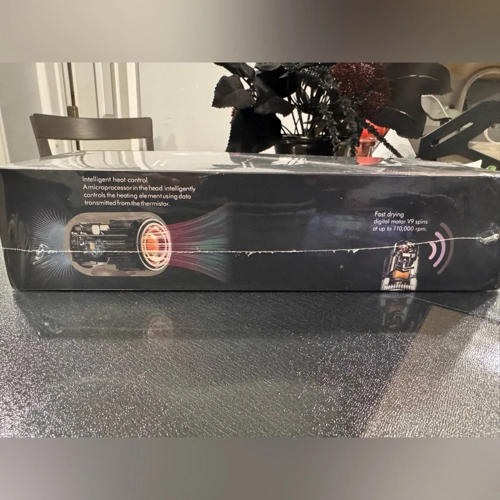 Advanced Hair Dryer with pink accents (Not the Dyson) Compared to popular Brand - Picture 4 of 7